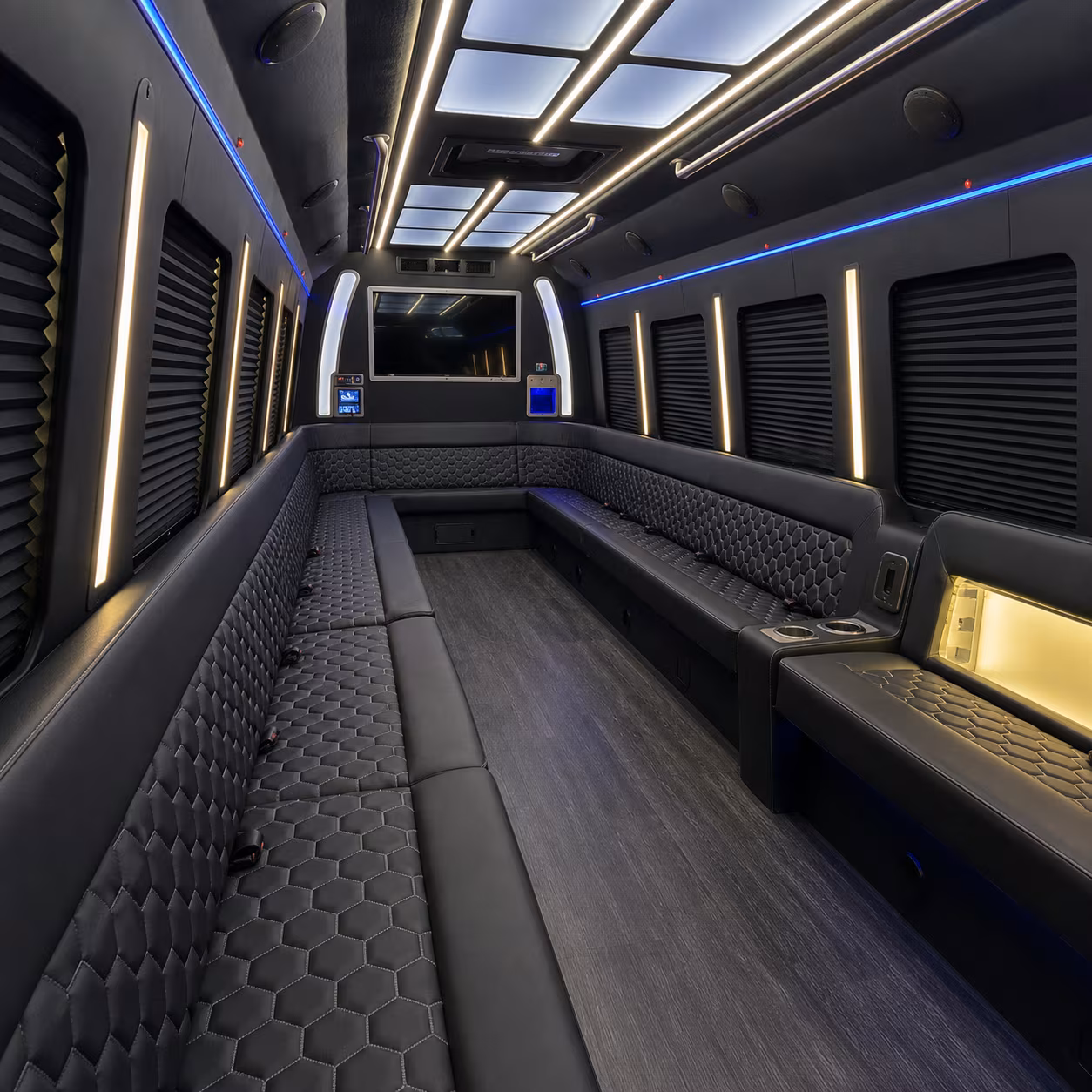 convention bus rentals for torrance corporate events and off site dinners