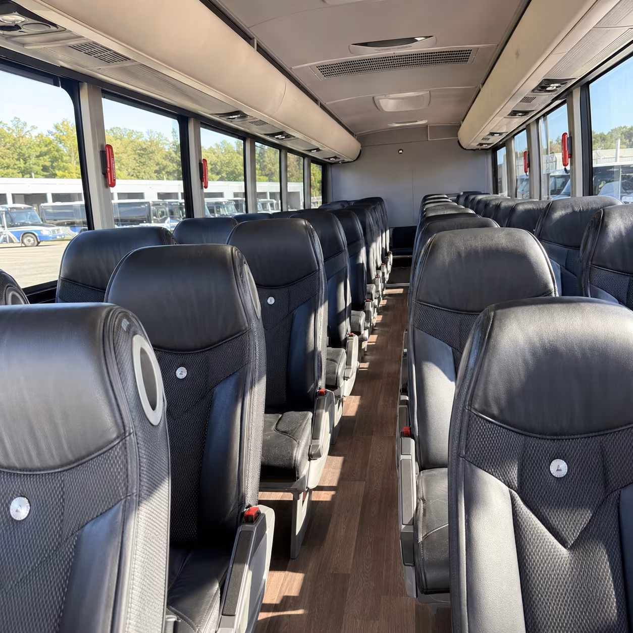 how bus type and group size affect bus rental rates in torrance