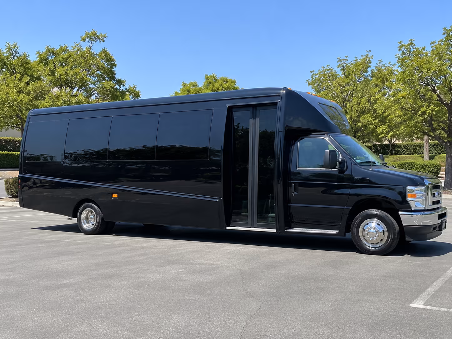 minibuses for multi day conference attendees across the south bay