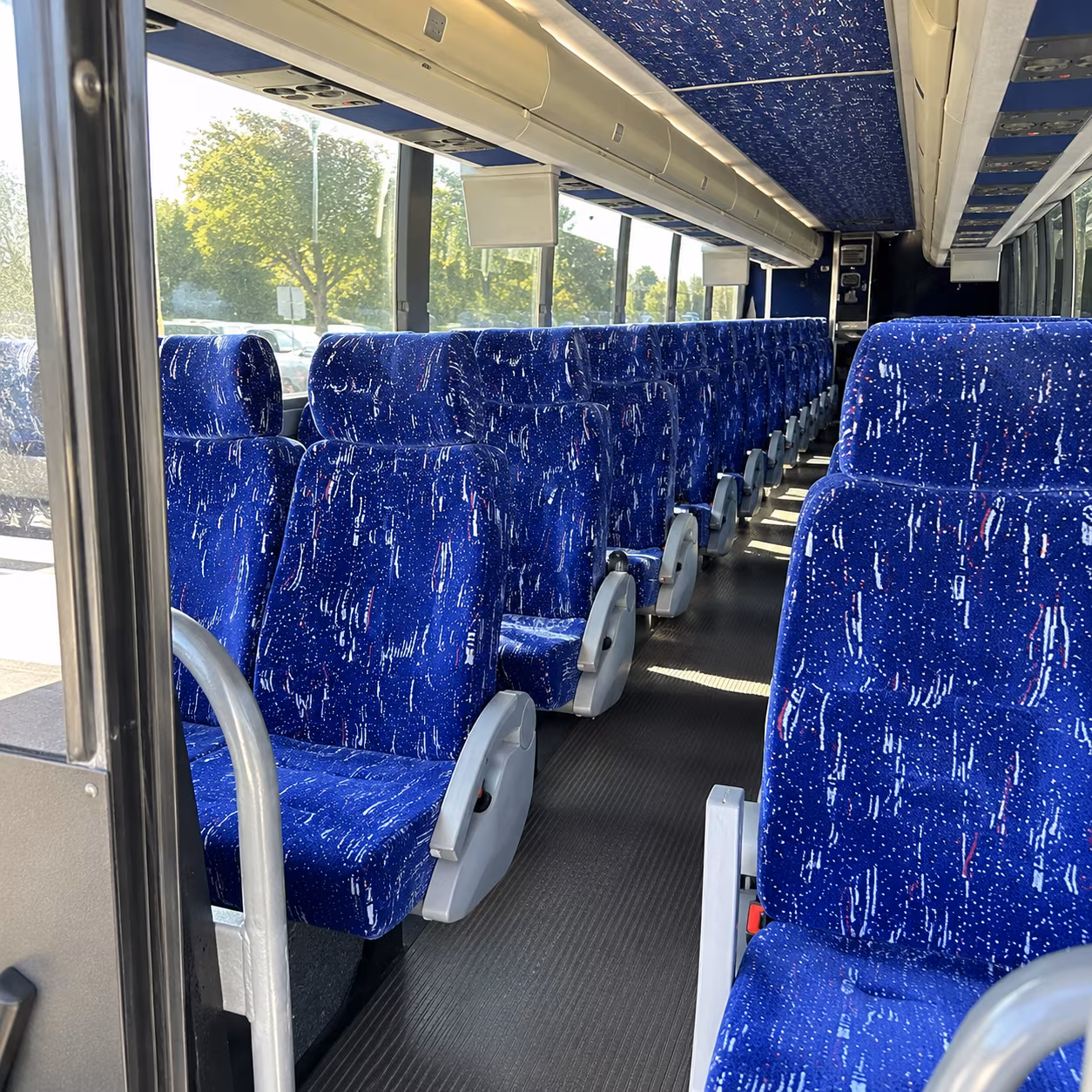 torrance charter bus inside