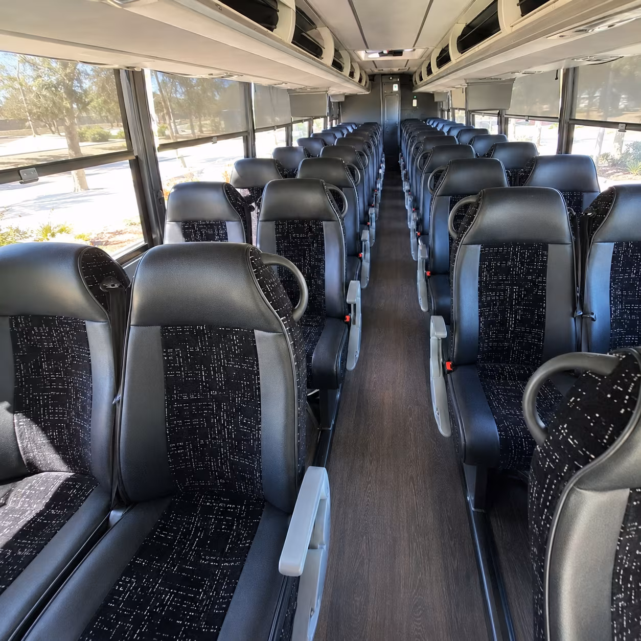 torrance charter bus interior