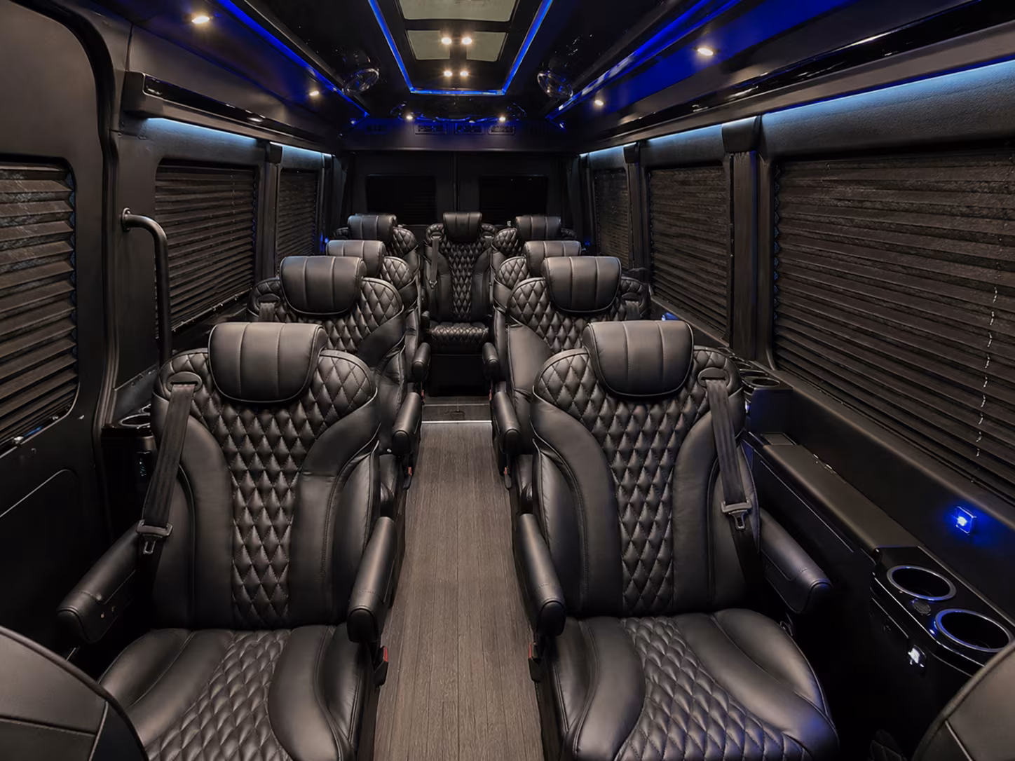 torrance sprinter van with driver inside