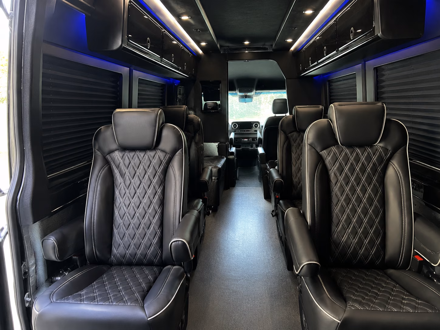 torrance sprinter van with driver interior